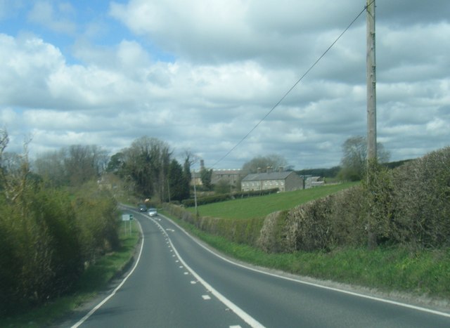A1068 nears Hawkhill