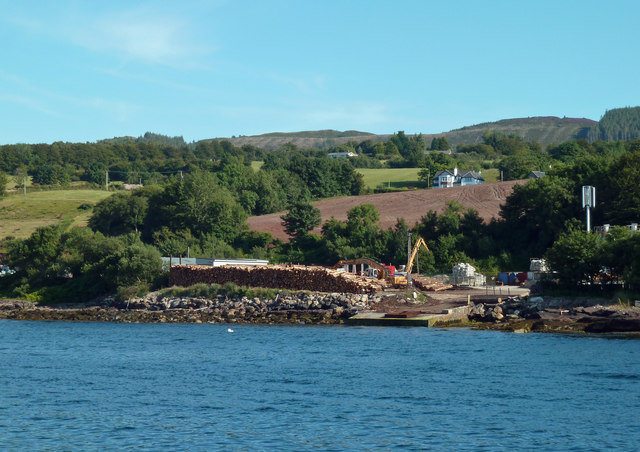 Timber Jetty at Brodick