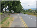 Haigh Lane Hoylandswaine at its junction with Church Lane