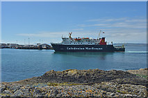NM6797 : MV Lord of the Isles entering Mallaig harbour by Nigel Brown