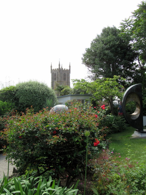 St Ives Church From Hepworth Museum Garden