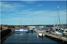 NH7055 : Avoch harbour by Mike Pennington
