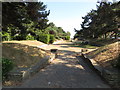 Albany Gardens entrance looking south