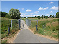 Footbridge on the Wykebeck Way in Fearnville Fields