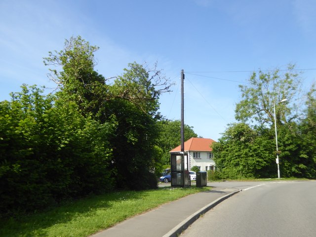 Telephone box, Upper Killay