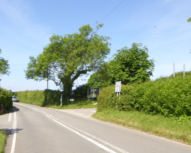 Cross roads in Nicholaston