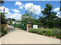 Pedestrian entrance to Roundhay School