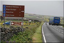 HY3112 : A965 junction with B9055 by Andrew Riley