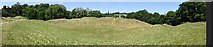 SP0201 : Panorama view of Roman Amphitheatre by Philip Halling