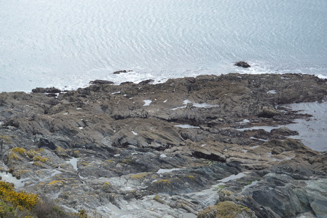 Coastal rocks, Lansallos Cliffs