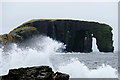 HU2176 : Dore Holm from a safe distance by Andy Waddington