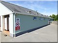 Shower block, Hillend caravan and camp site