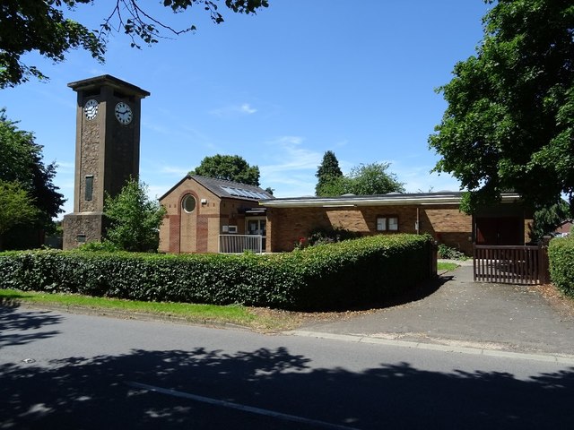 Library and Clock Tower in Colwall