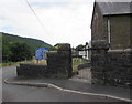 Entrance gate to St Peter