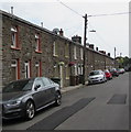 Row of stone houses, School Street, Deri