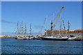 Tall ships on the Wear