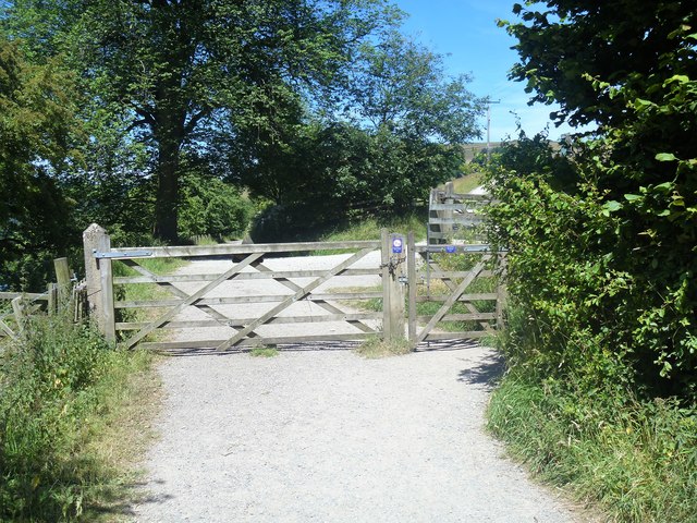 A gate on the track