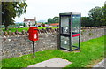 Telephone Box & Postbox, Wotton Road, Charfield, Gloucestershire 2014