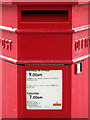 Faux Penfold postbox, Prince Albert Road / Wells Rise, NW8 (detail)