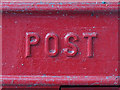 Faux Penfold postbox, Prince Albert Road / Wells Rise, NW8 (detail) (2)