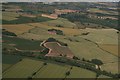 SO4141 : River Wye and farmland south of Bridge Sollers: aerial 2018 by Chris