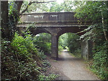 TQ4334 : Bridge over Forest Way, Forest Row by Malc McDonald