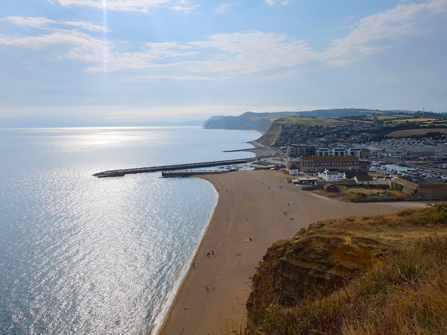 West Bay from East Cliff