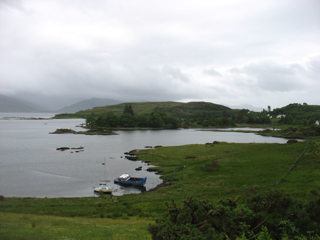 Isleornsay harbour
