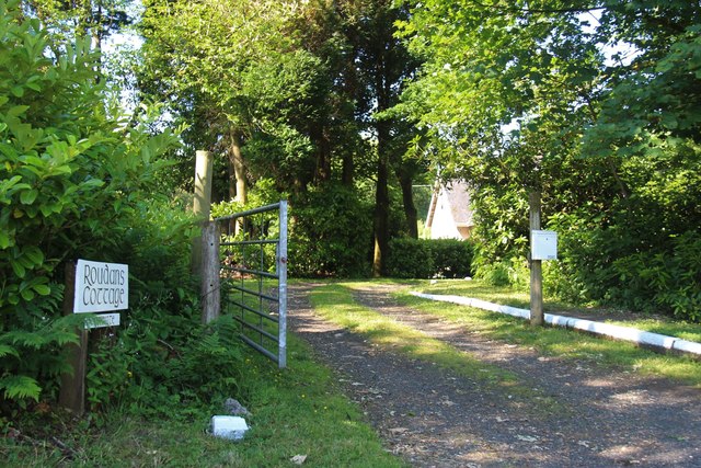 Roudans Cottage entrance