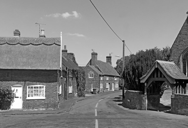 Mill Lane, Long Whatton, 50 years ago . . .