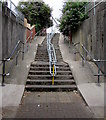 Steps up to Redland Street, Newport