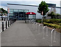 ST3189 : Bicycle parking area in the Sainsbury's site, Crindau, Newport by Jaggery