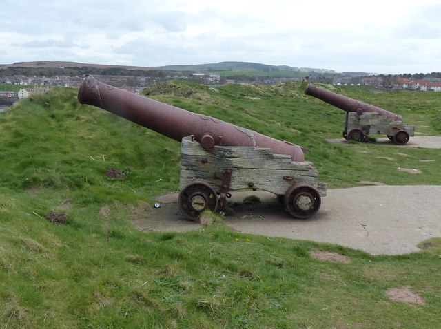 Cannons at Eyemouth Fort