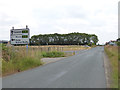 Road junction approaching the A19