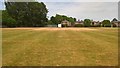 SJ6287 : Appleton Cricket Club - Pitch at Grange SSC by BatAndBall