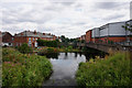 Catchwater flows into the River Witham, Lincoln