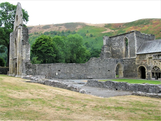 Valle Crucis Abbey, north of Llangollen