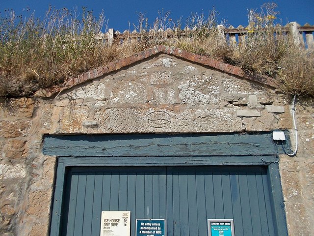 Entrance to the ice house