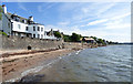 Seafront houses in Fairlie