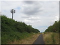 Telecomms mast north of Deightonbank Farm