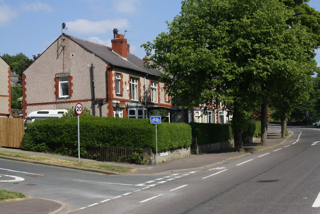 Junction of Rochdale Road and Woodland Drive