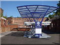 Cycle rack, Northallerton station 