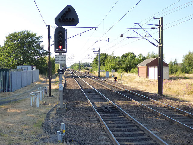 Northallerton station - East Coast Main... © Stephen Craven cc-by-sa/2. ...