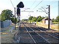 Northallerton station - East Coast Main Line to the north