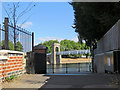 Floodgate and Suspension Bridge