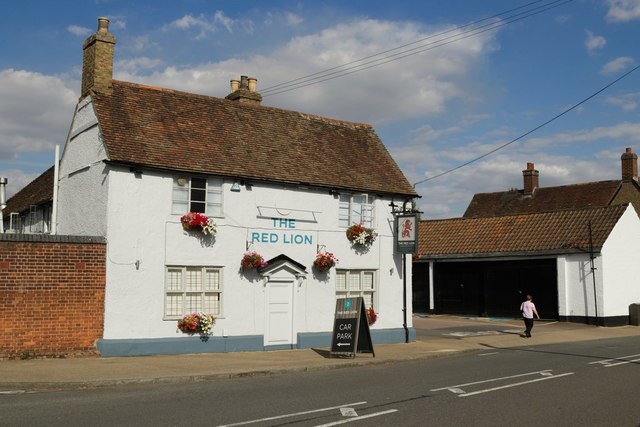 The Red Lion public house, Elstow