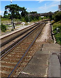 SZ1593 : Railway NE of Christchurch station by Jaggery