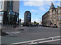 Crossroads in Cardiff city centre