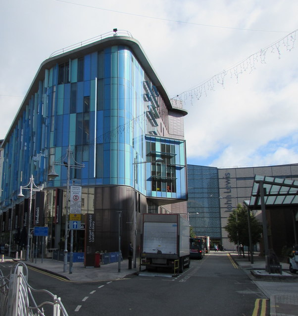 Corner of Mill Lane and Canal Street, Cardiff city centre