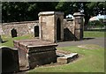 Sentry box beside gate, Fenwick Parish Church